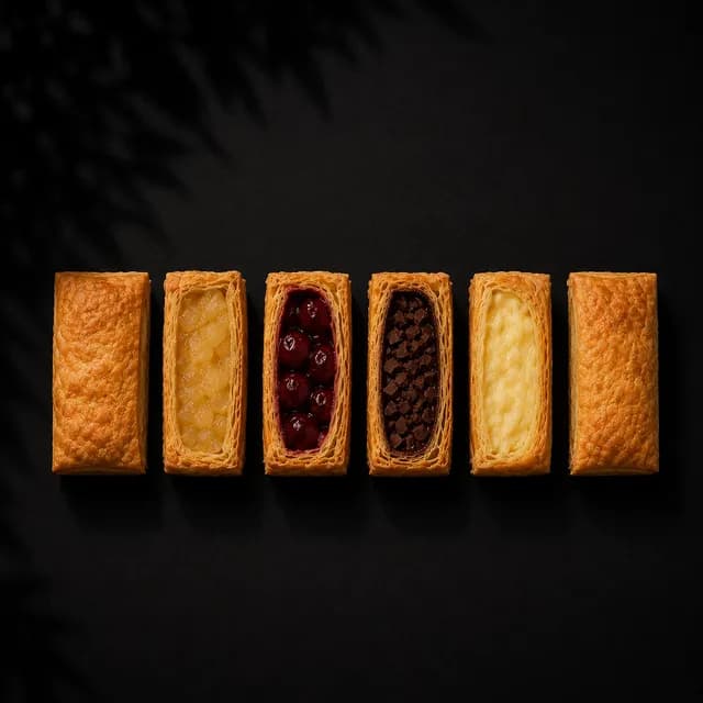 Pastry selection at Balkan Bakery